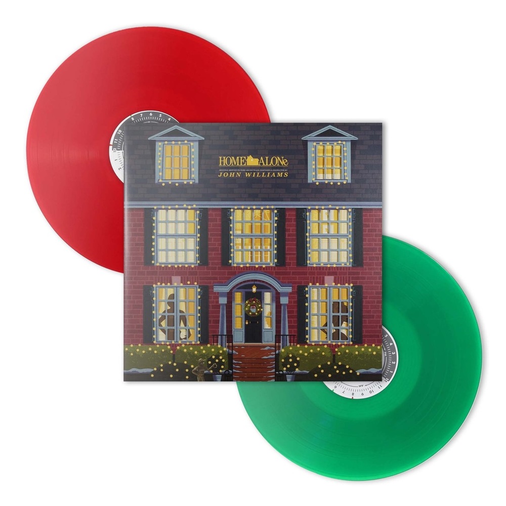 HOME ALONE Original Motion Pictures Soundtrack 2xLP Red & Green Vinyl MONDO New